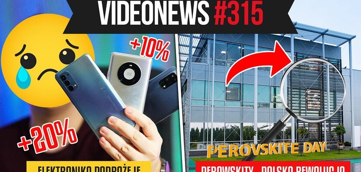 Podzespoły podrożeją, a polskie perowskity rewolucją solarną! - VideoNews #315