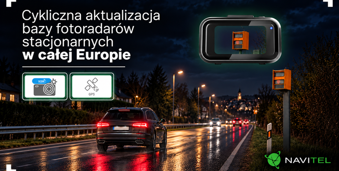 Fotoradary z całej Europy w kamerach NAVITEL - Yanosik staje się zbędny?