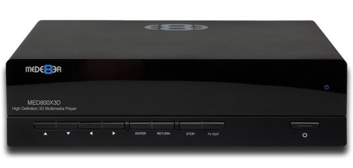 MED800x3D – nowy, przystępny cenowo odtwarzacz multimediów 3D 