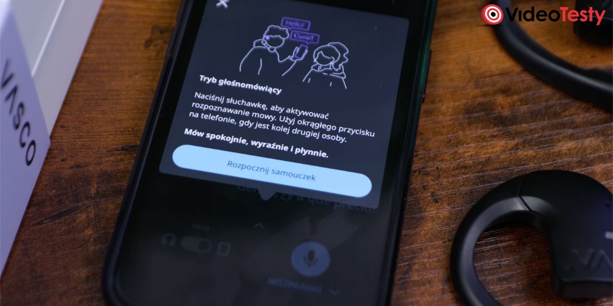 vasco electronic translator e1 tryb głośnomówiący