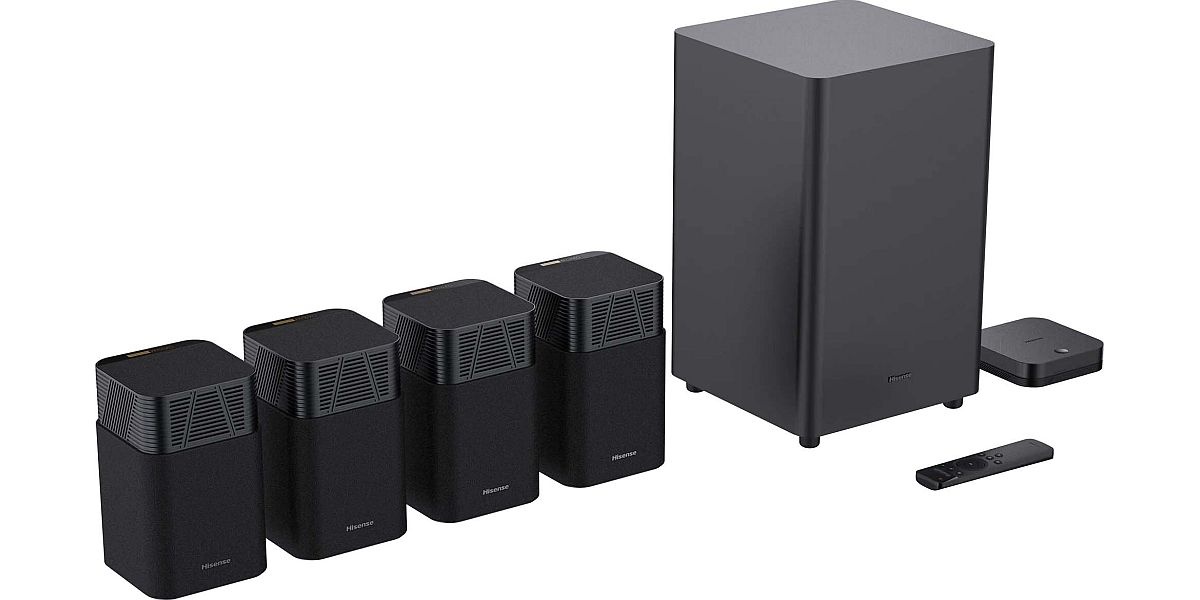 bezprzewodowy system dźwiękowy Hisense HT SATURN