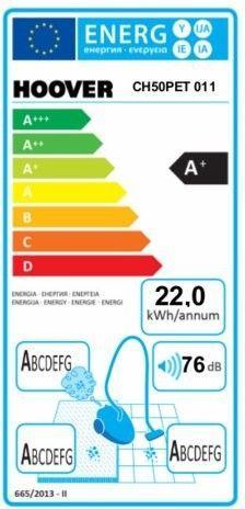 Hoover bezworkowy CHORUS CH50PET 011