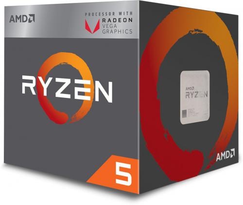 AMD Ryzen 5 2400G YD2400C5FBBOX ( 3600 MHz (min) ; 3900 MHz (max) ; AM4 ; BOX )