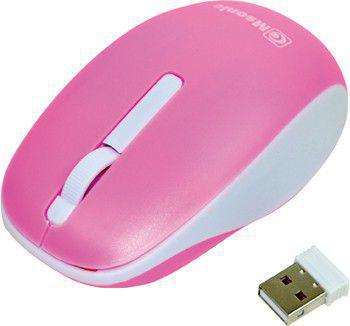 MSONIC MYSZ BEZPRZEWODOWA OPTYCZNA 1000DPI, 3 PRZYCISKI MX707P RÓŻOWO-BIAŁA