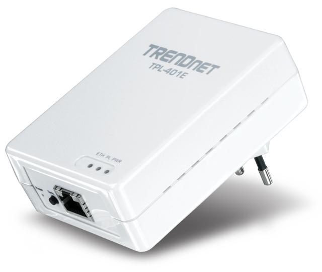 TRENDnet TPL-401E 500Mb/s - adapter sieci elektrycznej