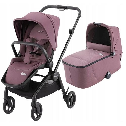 wózek głęboko-spacerowy dla dziecka Recaro Sadena 2w1 Prime Pale Rose