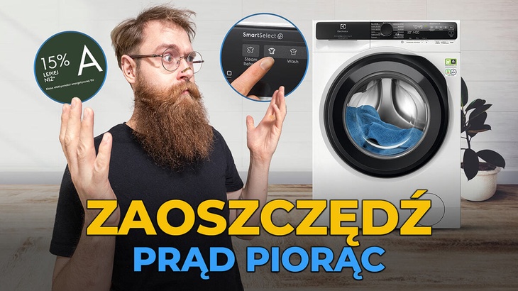 Pralka na miarę wieku: Sprawdzamy Electrolux UltraCare 800 EW8F5402QP