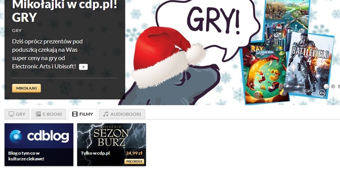 Wyjątkowa promocja na Mikołajki w CDP.PL