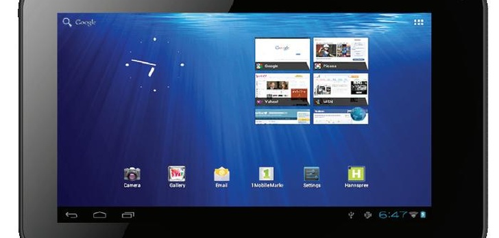 Nowy HANNSpad - 7" i Android 4.0 w przystępnej cenie 