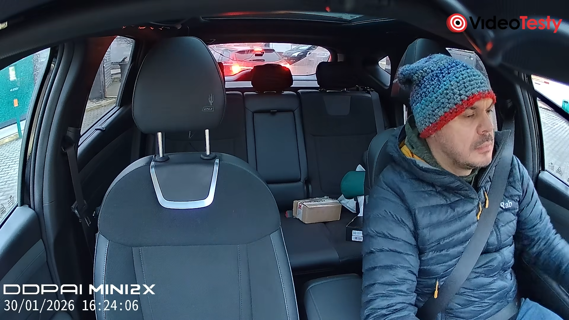 Jakość kamery kabinowej DDPAI Z60 Pro