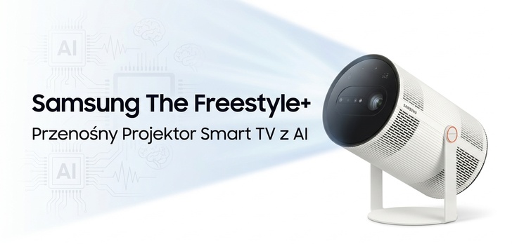 Samsung The Freestyle+ (SP-LFF3HLAXXXH) – Premiera Mobilnego Projektora AI