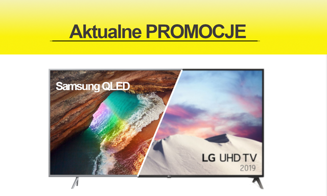 Promocje na telewizory Samsung i LG z ekranami 55" i 70 cali