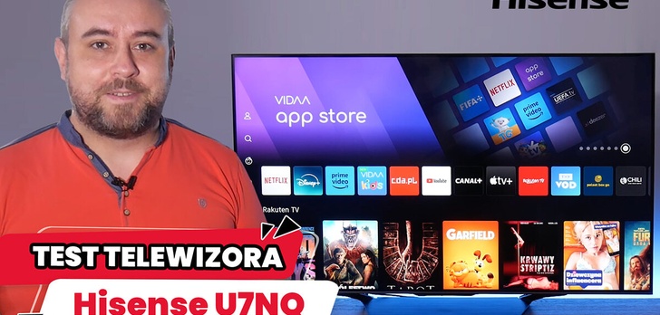 Recenzja Hisense 55U7NQ - świetny obraz w korzystnej cenie