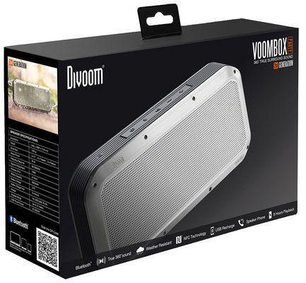 Divoom Voombox Party 2nd generation srebrny