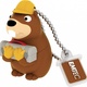 EMTEC Pendrive 8GB Building Beaver The Animalitos