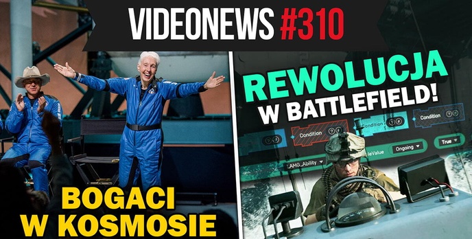 Jeff Bezos w kosmosie, iPhone SE 3 z 5G, Battlefield Portal - VideoNews #310
