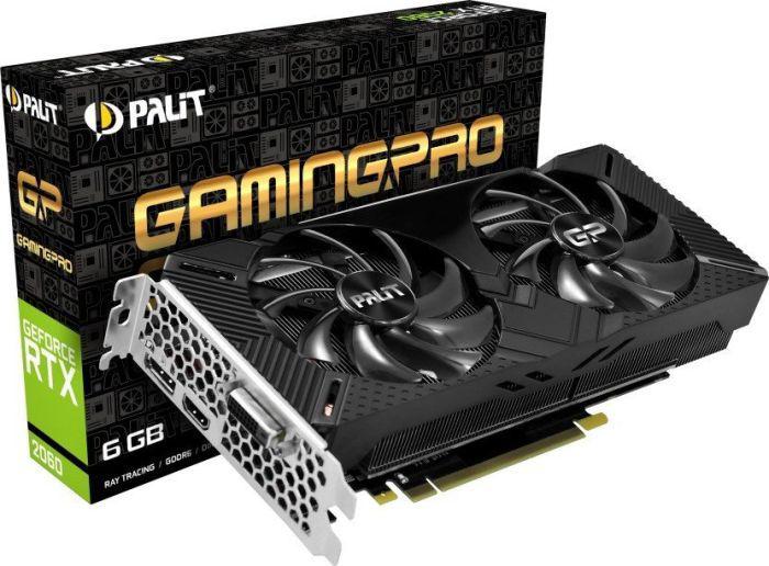 Palit GeForce RTX 2060 GamingPro OC, 6GB GDDR6 (NE62060T18J9-1062A)