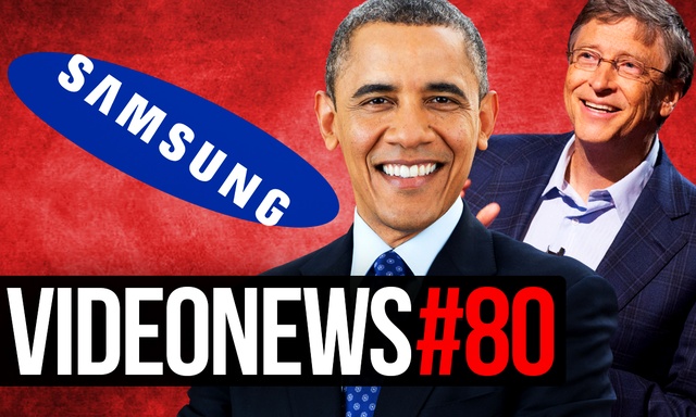 Videonews #80 - Obama naśmiewa się z Samsunga, Bill Gates Wiceprezydentem Stanów?