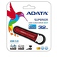 A-Data DashDrive Durable S107 32GB USB3.0 czerwony, odporny na wstrząsy