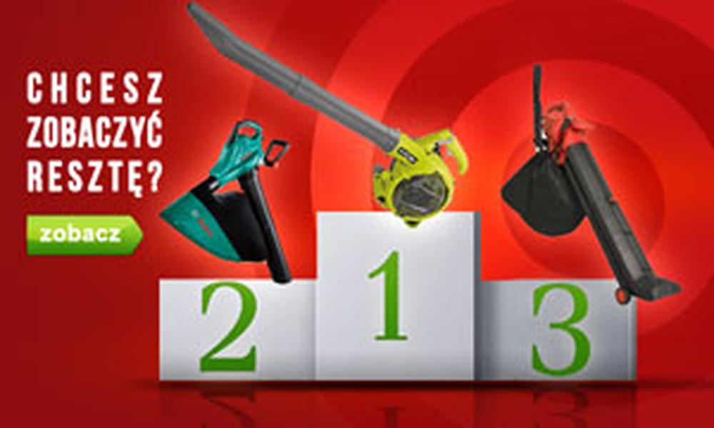 TOP 10 Odkurzaczy Ogrodowych - Ranking Lipiec 2015