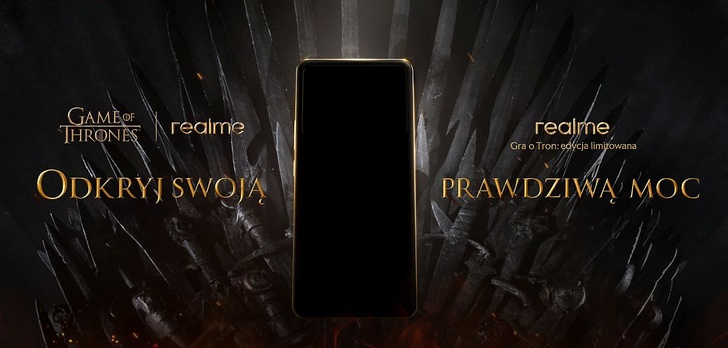 realme zaprezentuje pierwszy w historii smartfon Gry o Tron