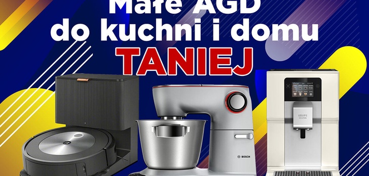 Przeceny w RTV EURO AGD - Odkurzacz, robot planetarny i ekspres do kawy taniej!