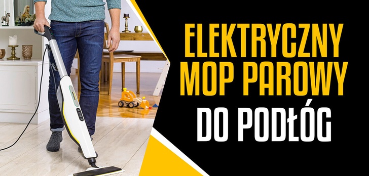 Elektryczny mop parowy do podłóg | Ranking TOP 7