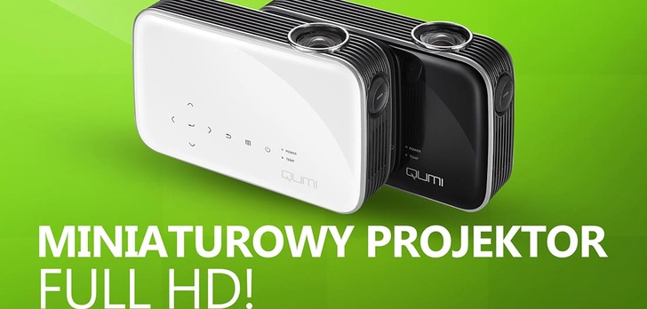 Miniaturowy Projektor Full HD - Recenzja Vivitek Qumi Q8