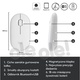 Logitech Pebble Wireless Mouse M350 biała 910-005716