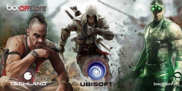 Gry Ubisoftu od teraz dostępne w BoxOff