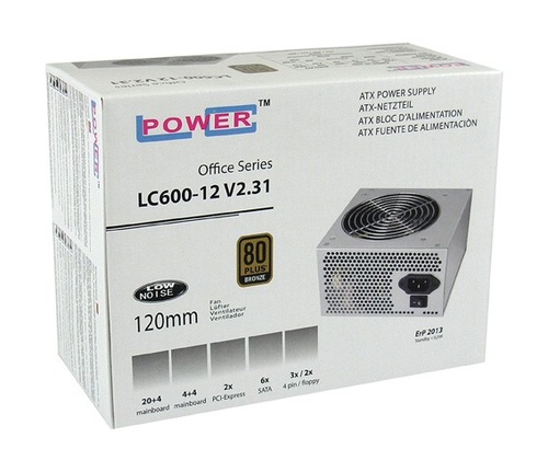 LC-Power ZASILACZ 450W LC600-12 V2.31 80+ BRONZE