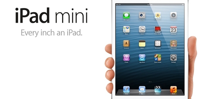 Apple prezentuje iPada Mini i iPada czwartej generacji