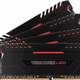 Corsair Vengeance LED DDR4, 4x8GB, 3000MHz, CL15, Red (CMU32GX4M4C3000C15R)