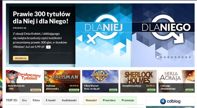 Z okazji Dnia Kobiet prawie 300 tytułów w promocji - dla niej i dla niego!