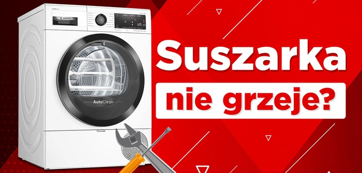Dlaczego suszarka do ubrań nie grzeje?