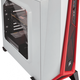 Corsair SPEC-ALPHA Midi-Tower, Biało-czerwony, Okno (CC-9011083-WW)