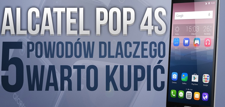Czytnik Linii Papilarnych za 900 zł?! Alcatel Pop 4S - Czy Warto Kupić?