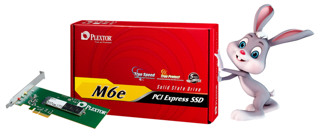 Dysk SSD Plextor M6e do upolowania na Wielkanoc