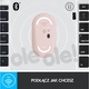 Logitech Pebble Wireless Mouse M350 różowy 910-005717