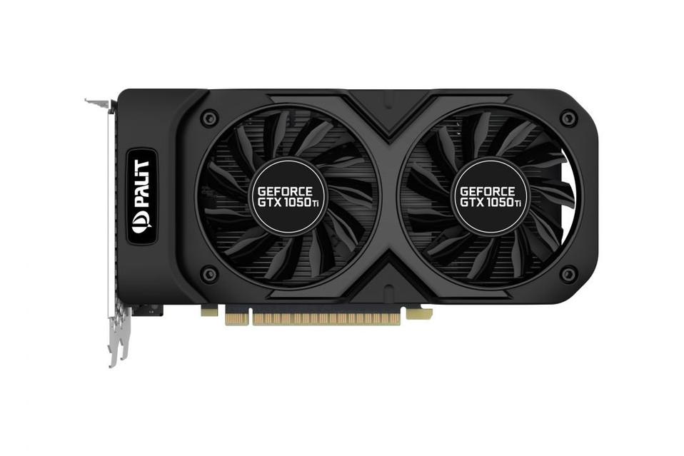 Palit GeForce GTX 1050 Ti Dual 4GB GDDR5 (128 Bit) DVI-D, HDMI, DP Palit GeForce GTX 1050 Ti Dual 4GB GDDR5 (128 Bit) DVI-D, HDMI, DP