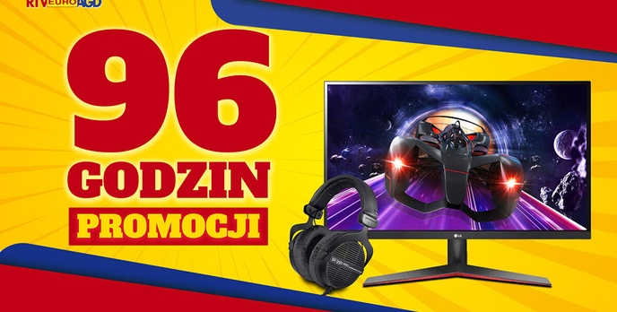 Taniej tylko przez 96 godzin! Między innymi tegoroczny telewizor Sony