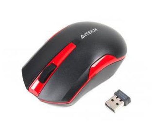 A4 Tech A4TECH V-TRACK G3-200N-1 Black+Red WRLS (A4TMYS46038)