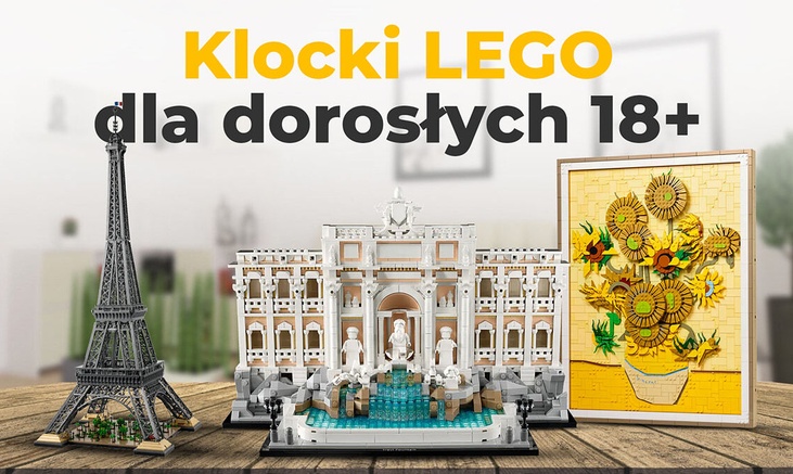 Klocki LEGO dla dorosłych 18+ | Ranking TOP 10