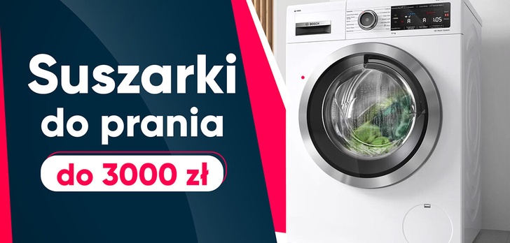 Suszarka do prania do 3000 zł | Ranking TOP 7