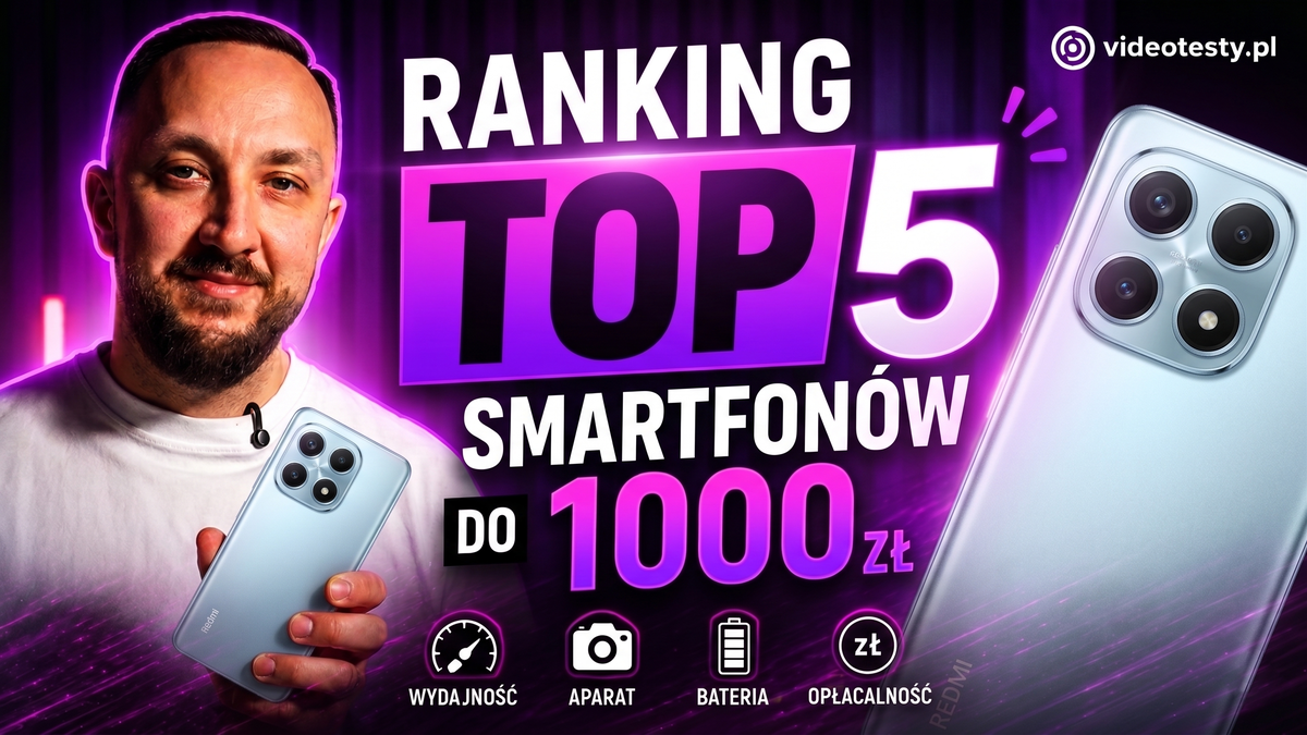 Jaki smartfon do 1000 zł? Ranking TOP 5 polecanych telefonów