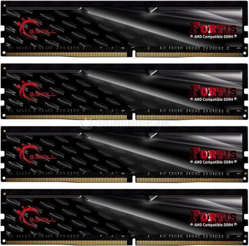 G.Skill Fortis DDR4, 4x8GB, 2400MHz, CL15 (F4-2400C15Q-32GFT)