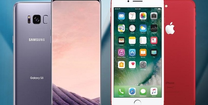 Samsung Galaxy S8 VS iPhone 7 - Pierwszy Test Wytrzymałościowy!