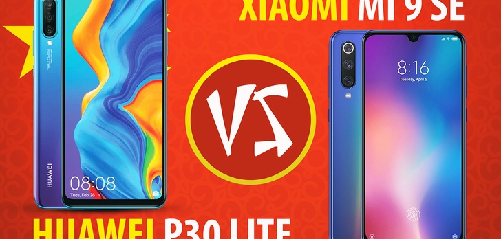 Test i porównanie chińskich flagowców lite - Huawei P30 Lite i Xiaomi Mi 9 SE