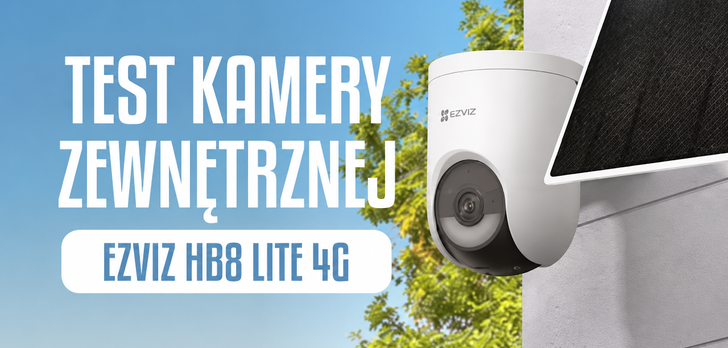 EZVIZ HB8 Lite 4G KIT - Monitoring bez kabli, bez problemów.