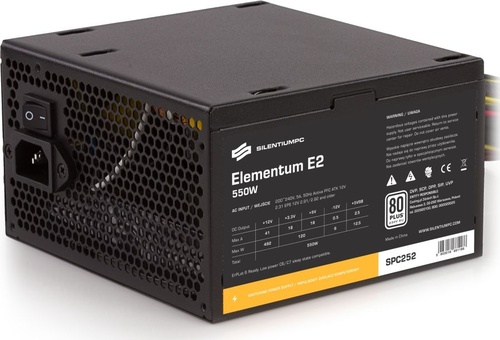 SilentiumPC Elementum E2 550W 80Plus EU (SPC252)
